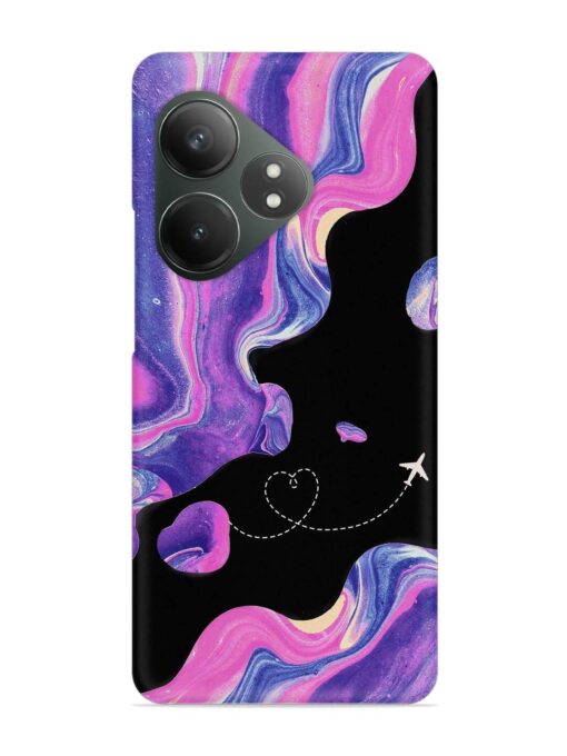 Glitter Art Snap Case for Realme Gt 6T (5G) Zapvi