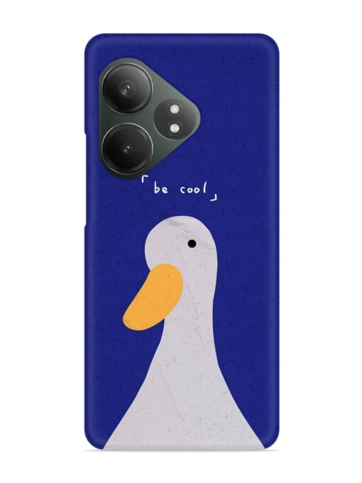 Be Cool Duck Snap Case for Realme Gt 6T (5G) Zapvi