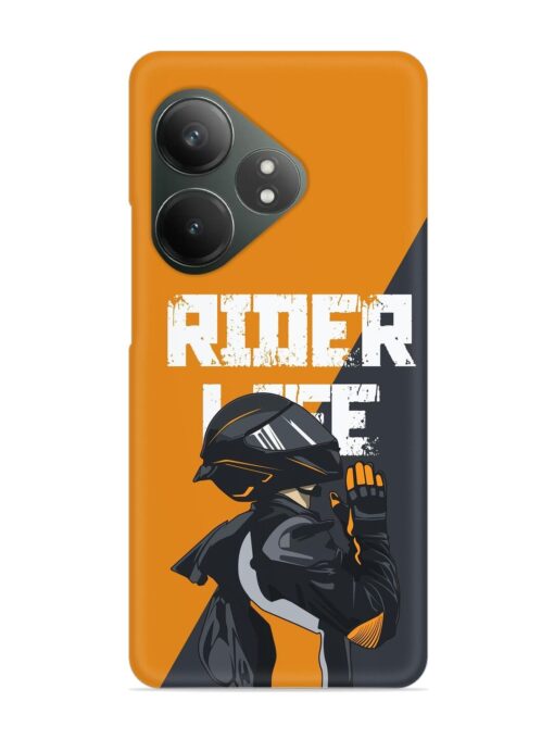 Rider Life Snap Case for Realme Gt 6T (5G) Zapvi