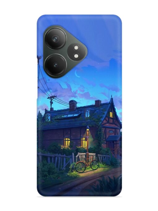 Beautiful Village House Snap Case for Realme Gt 6T (5G)