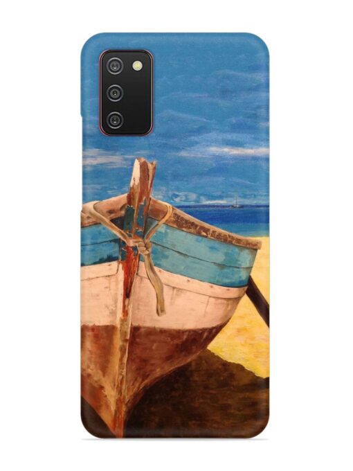 Canvas Painting Snap Case for Samsung Galaxy A02S Zapvi