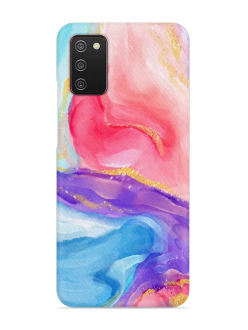 Watercolor Gradient Snap Case for Samsung Galaxy A02S Zapvi