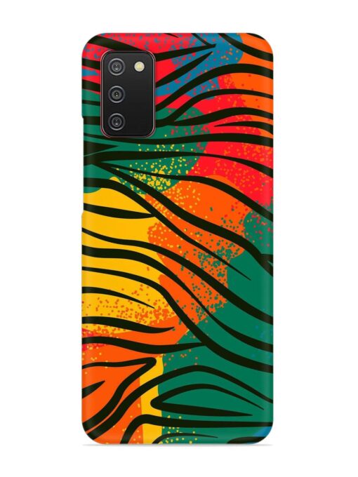 Bright Colorful Snap Case for Samsung Galaxy A02S Zapvi