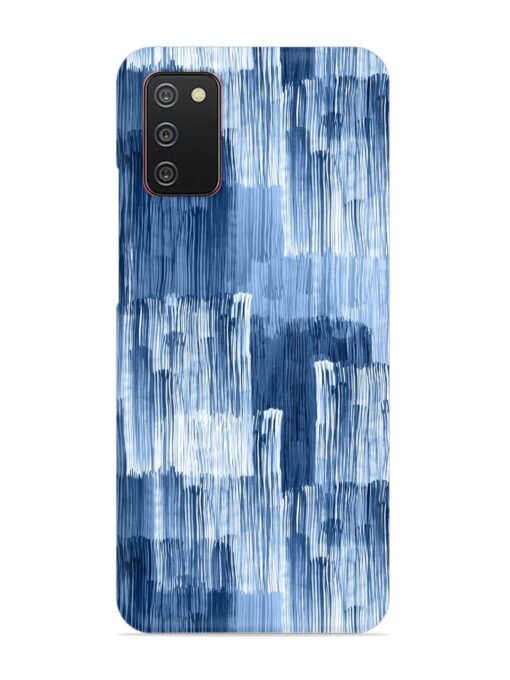 Abstract Pattern Stripes Snap Case for Samsung Galaxy A02S Zapvi