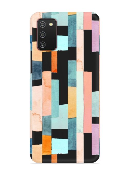 Geometric Seamless Pattern Snap Case for Samsung Galaxy A02S Zapvi