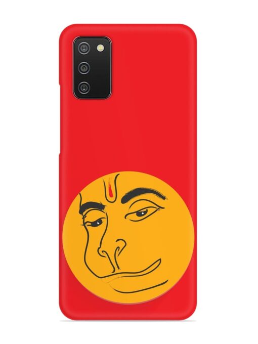 Lord Hanuman Vector Snap Case for Samsung Galaxy A02S Zapvi