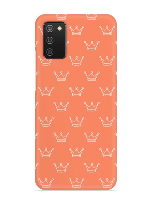 Hand Drawn Crown Snap Case for Samsung Galaxy A02S Zapvi