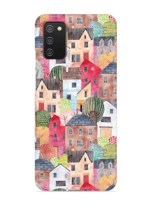 Abstract Seamless Pattern Snap Case for Samsung Galaxy A02S Zapvi