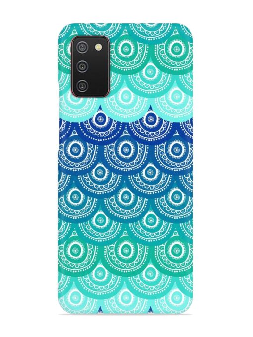 Ethnic Seamless Pattern Snap Case for Samsung Galaxy A02S Zapvi