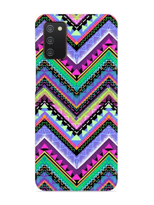 Tribal Aztec Print Snap Case for Samsung Galaxy A02S Zapvi