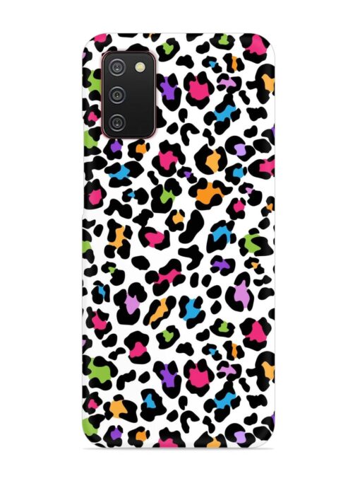 Seamless Leopard Pattern Snap Case for Samsung Galaxy A02S Zapvi