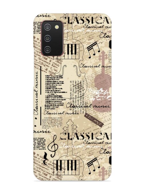 Classical Music Lpattern Snap Case for Samsung Galaxy A02S Zapvi