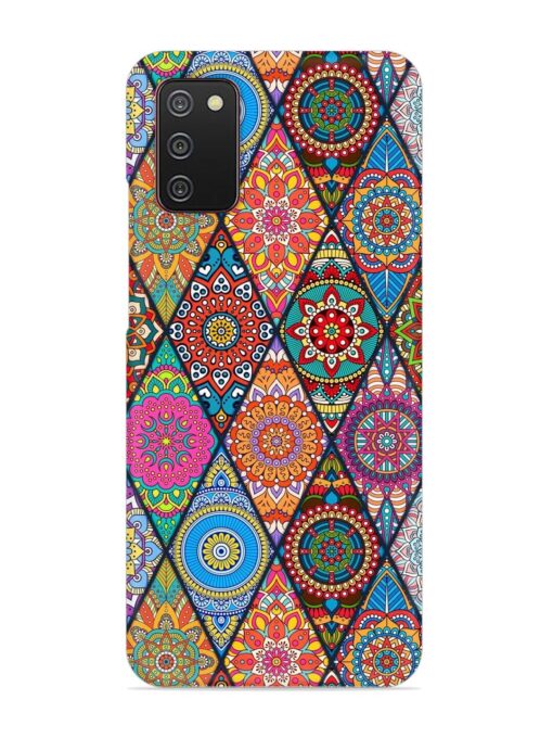 Seamless Tile Pattern Snap Case for Samsung Galaxy A02S Zapvi