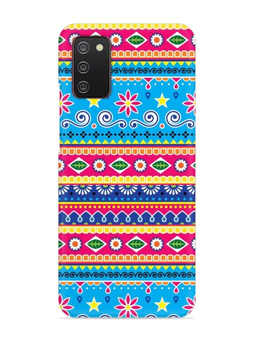 Indian Seamless Snap Case for Samsung Galaxy A02S Zapvi