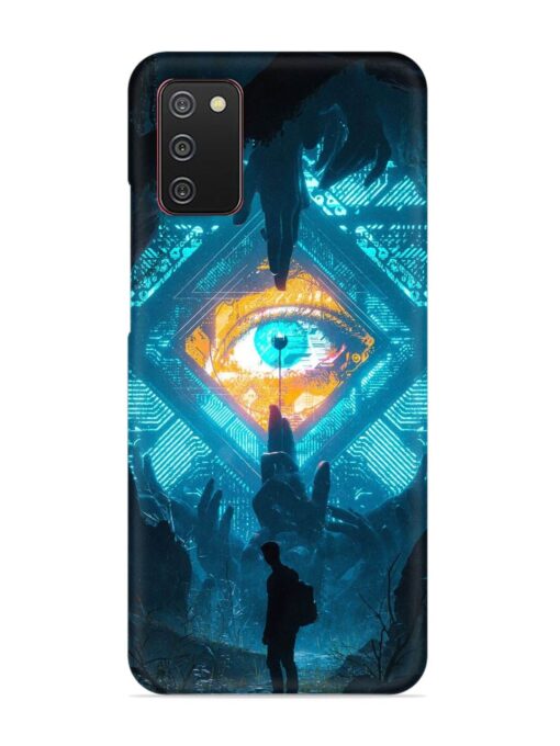 Arcane Eye Snap Case for Samsung Galaxy A02S Zapvi