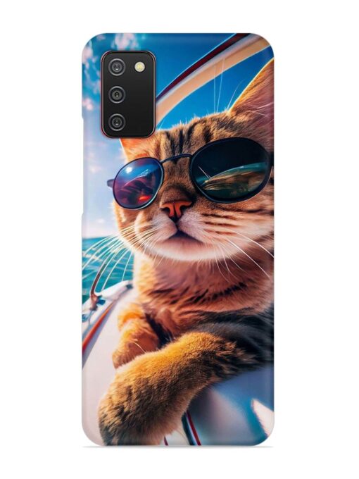 Cat In Style Snap Case for Samsung Galaxy A02S Zapvi