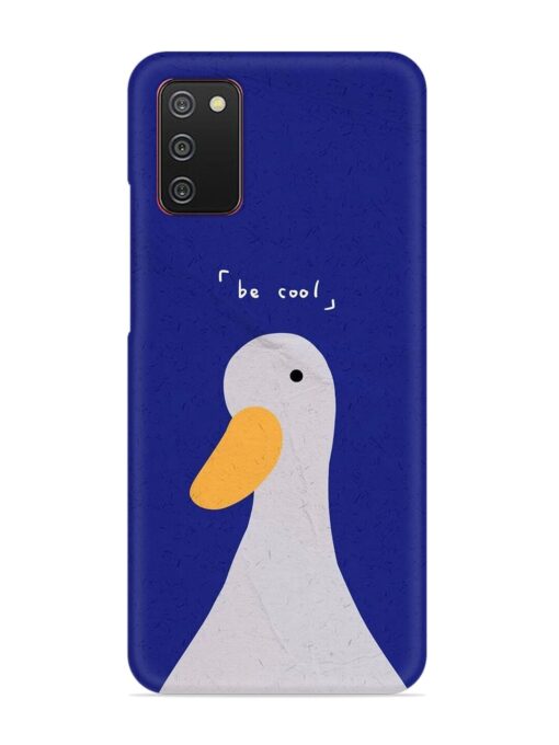 Be Cool Duck Snap Case for Samsung Galaxy A02S Zapvi