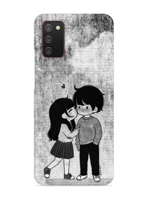 Couple Love Highlights Snap Case for Samsung Galaxy A02S Zapvi