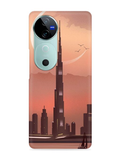 Landmark Burj Khalifa Snap Case for Vivo V40 (5G)