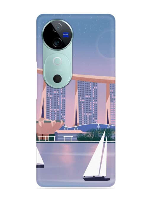 Singapore Scenery Architecture Snap Case for Vivo V40 (5G)