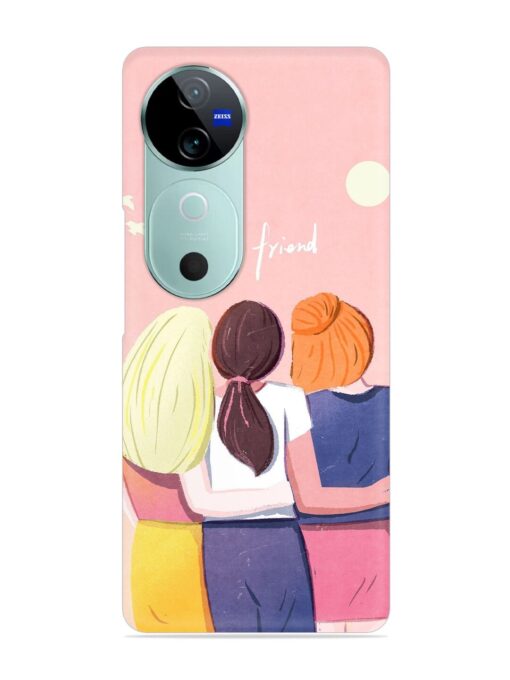 Friendship Day Snap Case for Vivo V40 (5G)