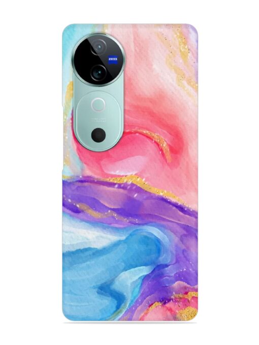 Watercolor Gradient Snap Case for Vivo V40 (5G)