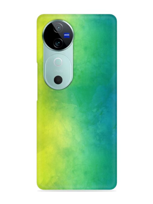 Yellow Green Gradient Snap Case for Vivo V40 (5G)