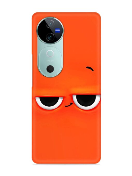 Smiley Face Snap Case for Vivo V40 (5G)