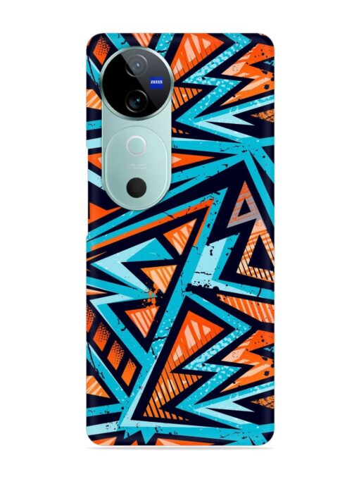 Abstract Seamless Grunge Snap Case for Vivo V40 (5G)