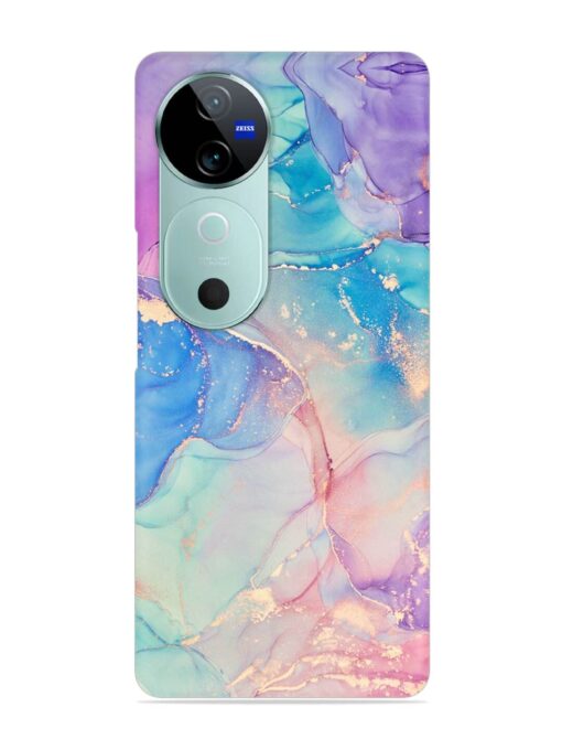 Alcohol Ink Colors Snap Case for Vivo V40 (5G)