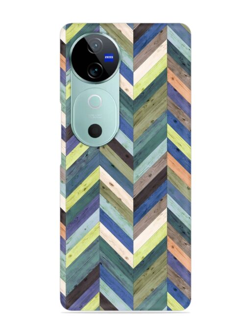 Chevron Random Color Snap Case for Vivo V40 (5G) Zapvi