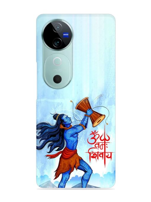 Illustration Lord Shiva Snap Case for Vivo V40 (5G)