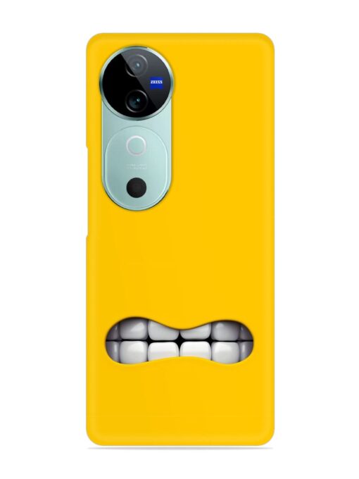 Mouth Character On Snap Case for Vivo V40 (5G)