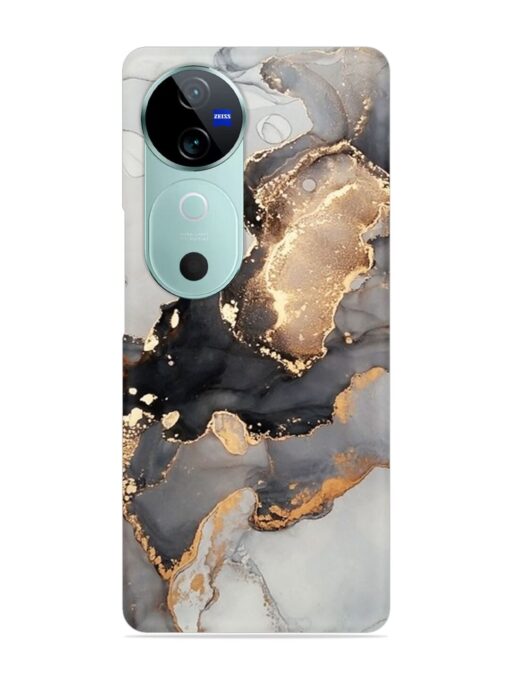 Luxury Abstract Fluid Snap Case for Vivo V40 (5G)