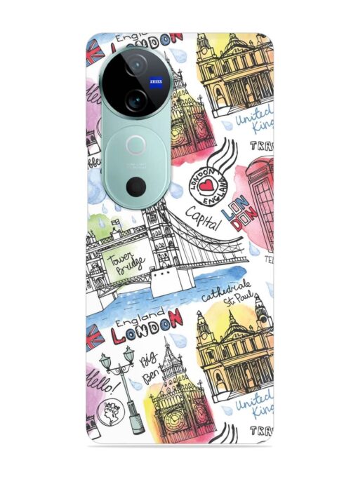 Vector London Landmark Snap Case for Vivo V40 (5G)