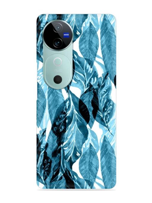 Leaves Pattern Jungle Snap Case for Vivo V40 (5G)