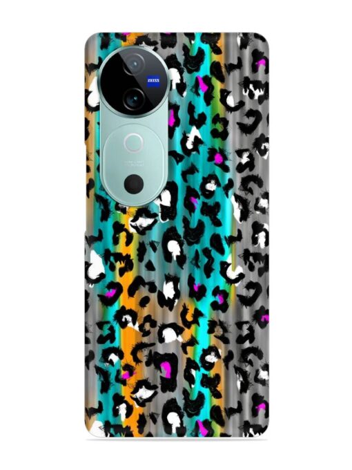 Mix Animal Skin Snap Case for Vivo V40 (5G)