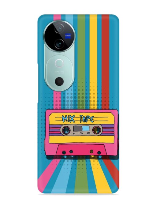 Mix Tape Vactor Snap Case for Vivo V40 (5G)