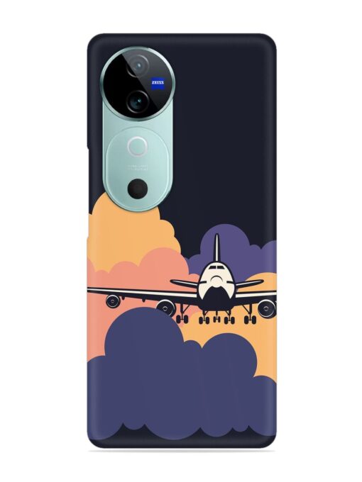 Aeroplane vector Snap Case for Vivo V40 (5G)