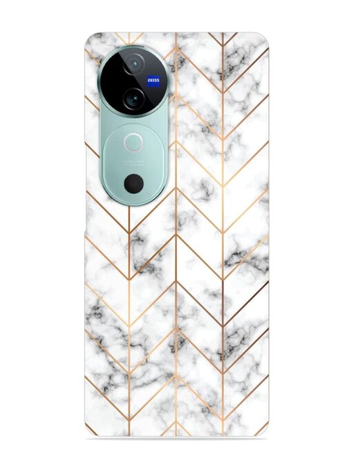 Vector Marble Texture Snap Case for Vivo V40 Pro (5G)