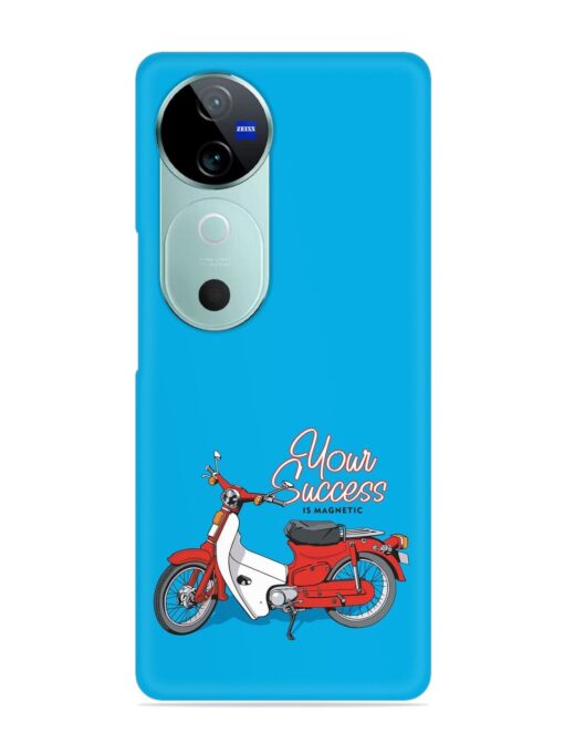 Motorcycles Image Vector Snap Case for Vivo V40 Pro (5G)