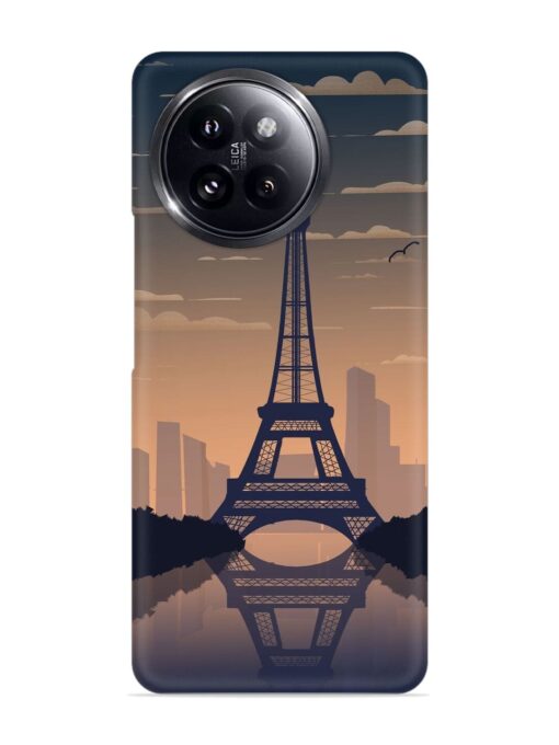 France Paris Eiffel Tower Gradient Snap Case for Xiaomi Mi 14 Civi (5G) Zapvi