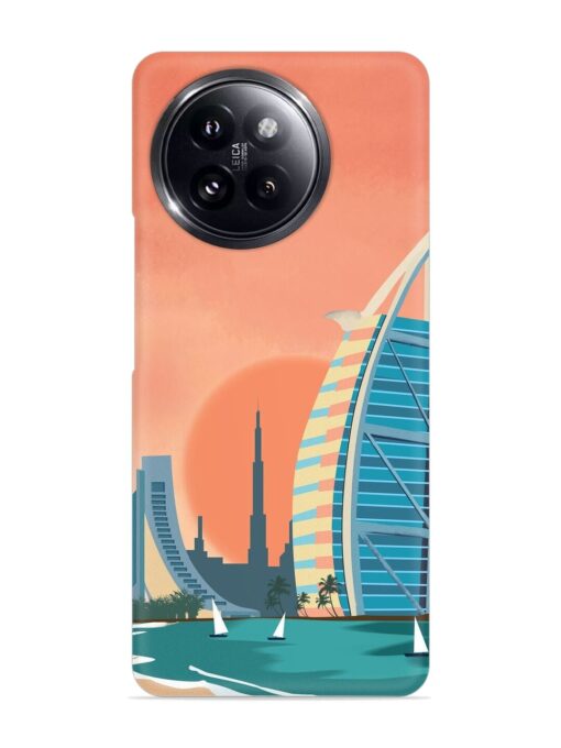 Dubai Architectural Scenery Snap Case for Xiaomi Mi 14 Civi (5G) Zapvi