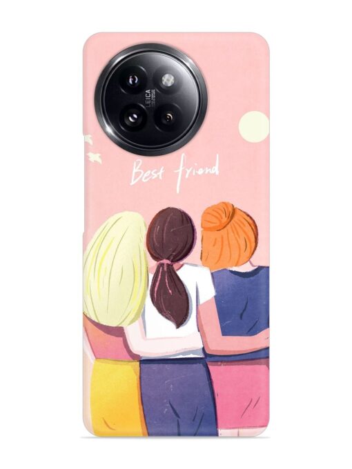 Friendship Day Snap Case for Xiaomi Mi 14 Civi (5G) Zapvi