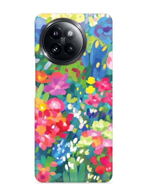 Watercolor Flower Art Snap Case for Xiaomi Mi 14 Civi (5G) Zapvi