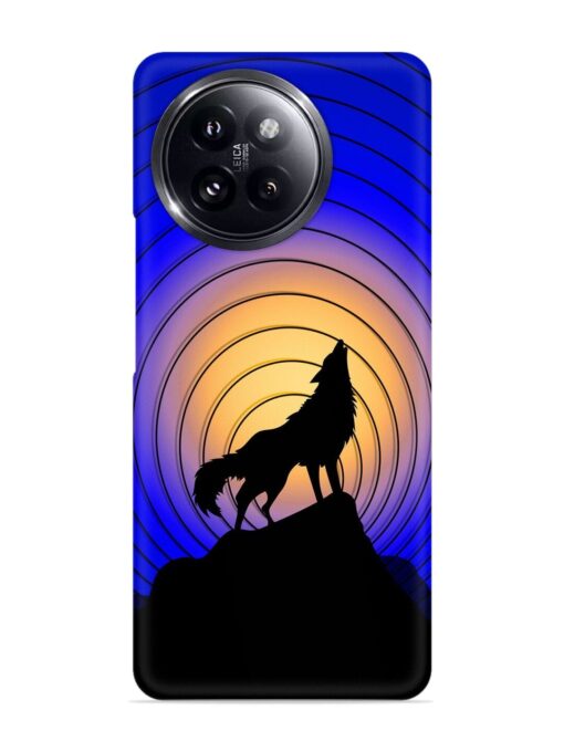 Fox Roaring Design Snap Case for Xiaomi Mi 14 Civi (5G) Zapvi