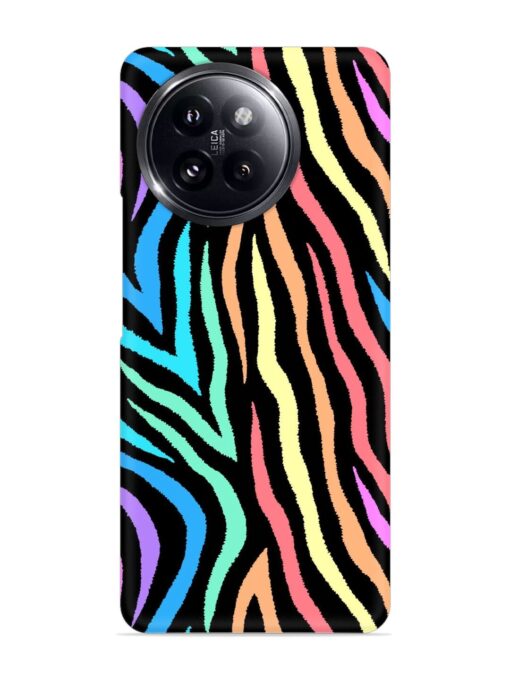 Colorful Abstract Zebra Snap Case for Xiaomi Mi 14 Civi (5G) Zapvi