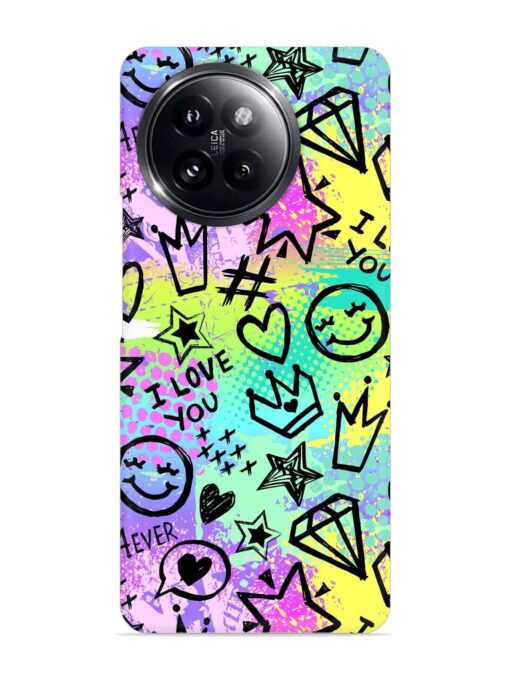 Bright Seamless Pattern Snap Case for Xiaomi Mi 14 Civi (5G) Zapvi