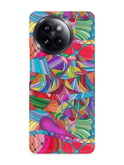 Seamless Patterns Hand Drawn Snap Case for Xiaomi Mi 14 Civi (5G) Zapvi