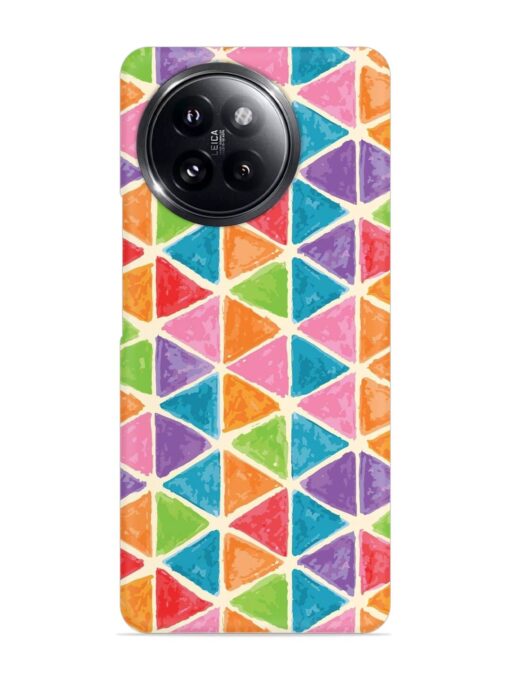 Seamless Colorful Isometric Snap Case for Xiaomi Mi 14 Civi (5G) Zapvi